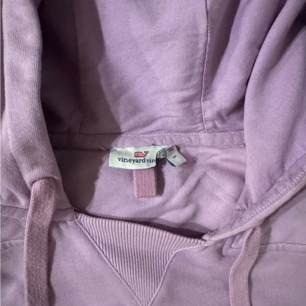 Small women’s vineyard vines purple hoodie - Picture 2 of 3